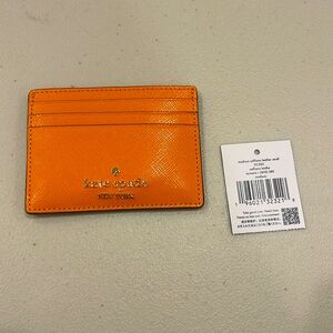 Kate Spade Orange Card Holder